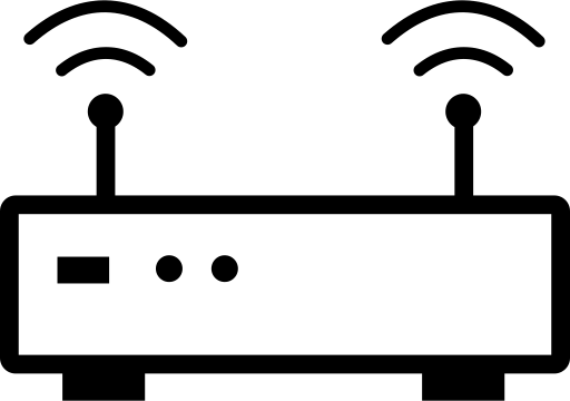 Internet router icon